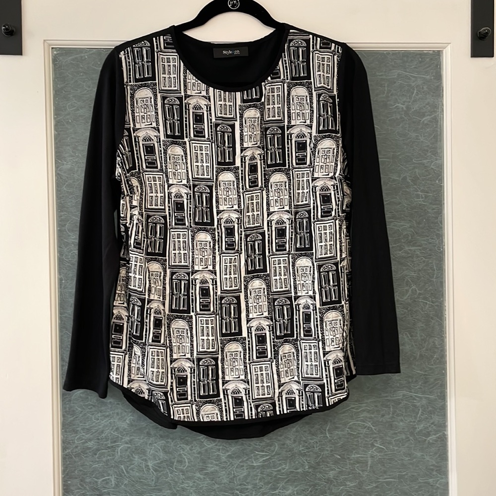 Style & Co Blouse-Petite